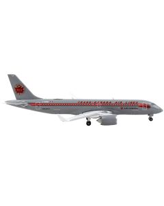GeminiJets 1/400 Airbus A220-300 Air Canada "Trans-Canada Air Lines" Gray w/ Red Stripes Diecast Model Airplane (GJ2002)