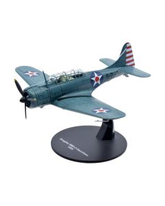 Warbirds of WWII Douglass SBD-3 Dauntless Bomber - 1/72 Diecast Model - US Navy