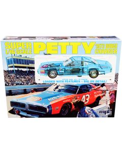MPC 1973 Dodge Charger Richard Petty 1/16 Scale Model Kit - MPC938