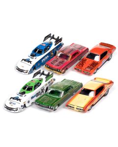 Racing Champions Mint: Release 1 Set of 6 Diecast Cars - 1/64 Scale