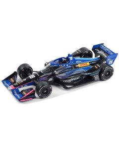 Greenlight Dallara IndyCar #28 Romain Grosjean DNSFilter Andretti Autosport (Road Course) 1/18 Diecast Model