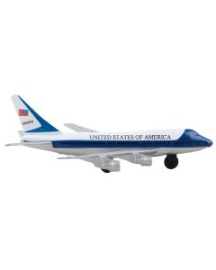 Runway24 Air Force One VC-25 Diecast Model Airplane - 4.25" Length