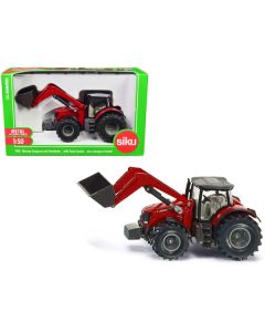 Siku Massey Ferguson 8690 Tractor with Front Loader - 1/50 Scale Diecast Model