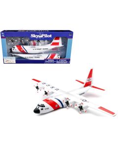 New Ray Lockheed C-130 Hercules US Coast Guard Model Kit - 9.25 Inch Snap-Fit