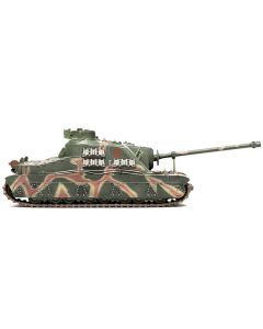 Panzerkampf 12074PB Tortoise A39 Heavy Assault Tank - British Army WWII 1/72 Diecast Model (L-4 in, L-5.5 in w/ Cannon x W-2.25 in x H-1.75 in)