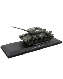AFVs of WWII T-34-85 Tank #314 - USSR 55th Armoured Brigade - 1/43 Diecast Model