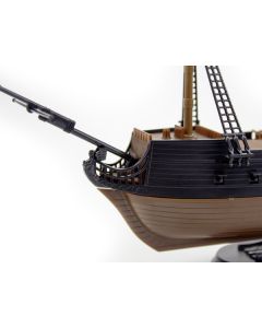 Revell "The Black Diamond" Pirate Ship Easy-Click Model Kit - 1/350 Scale, 11.25" Long