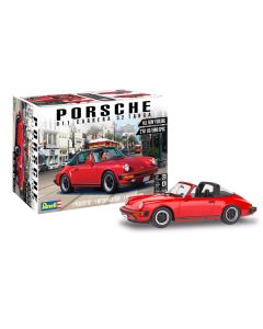Revell Porsche 911 Carrera 3.2 Targa 2-in-1 Model Kit - 1/24 Scale (Model 85-4527)