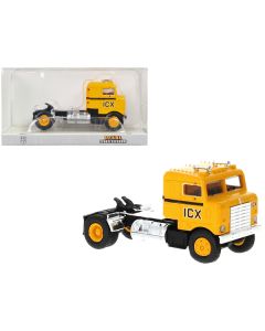 Brekina 1950 Kenworth Bullnose Truck Tractor - Yellow & Black "ICX" - HO Scale (1/87)