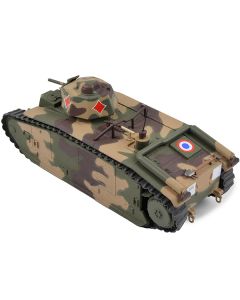 AFVs of WWII French Char B-1 Heavy Tank "Indochine" 1/43 Diecast Model