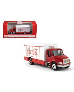 Motorcity Classics Coca-Cola Beverage Truck - 1/87 Scale Diecast Model - Red & White