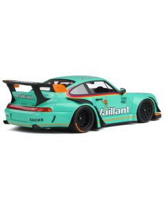 GT Spirit RWB Vaillant Light Green with Graphics 1/18 Scale Model Car