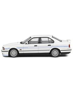 Solido 1994 BMW E34 Alpina B10 BiTurbo - White with Blue Stripes 1/43 Diecast Model