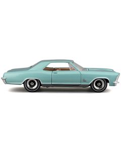 Maisto 1965 Buick Riviera Gran Sport - Light Blue Metallic - 1/26 Scale Diecast Model