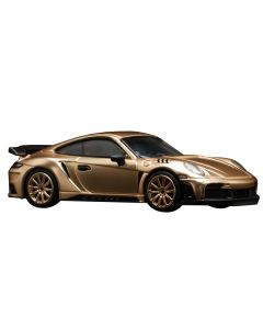 Pop Race 992 Stinger GTR Gold Metallic - 1/64 Scale Diecast Model Car