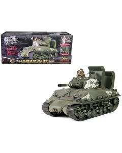 Metal Proud 1/32 Sherman M4 (105) Howitzer Tank - US Army 711th Battalion Okinawa