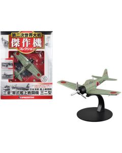 DeAgostini 1/72 A6M3 Zero Fighter - Imperial Japanese Navy - 6.5" Wingspan Diecast Model