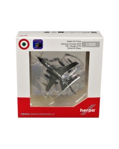 Herpa 1/200 Panavia Tornado ECR "155 Gruppo ETS Ghedi Air Base" Italian Air Force Diecast Model