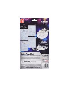 AMT U.S.S. Reliant NCC-1864 Aztec Decal Set - Wrath of Khan - 1/537 Scale