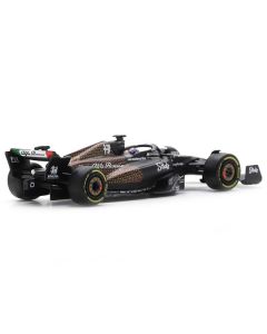 Sparky Alfa Romeo C43 #77 Valtteri Bottas 'Team Stake' F1 Las Vegas GP 1/64 Diecast Model Car