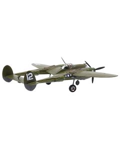 Militaria Die Cast 1/72 P-38 Lightning "Haleakala II" Diecast Model