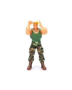 Jada Ultra Street Fighter II Guile 6" Action Figure - Moveable, with Accessories