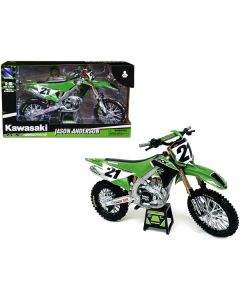 New Ray Kawasaki KX450SR #21 Jason Anderson Replica - 1/6 Scale Diecast Model