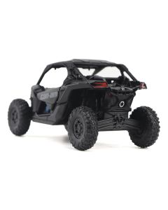 Can-Am Maverick X3 X RS Turbo RR Triple Black 1/32 Diecast Model with Driver Figure