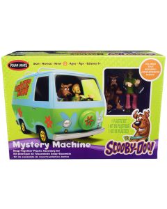 Polar Lights Mystery Machine Model Kit: Scooby-Doo & Shaggy - 1/25 Scale, Snap-Together Fun!