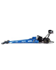 Auto World 1/24 NHRA Top Fuel Dragster - Brittany Force PEAK Antifreeze - John Force Racing Blue Diecast (AWN041)