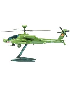 Airfix Quickbuild Apache Helicopter Model Kit - Snap Together, Pre-Painted, No Glue!
