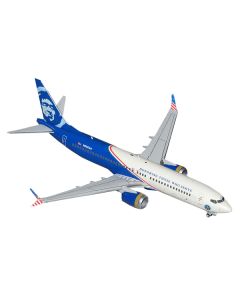 GeminiJets Alaska Airlines Boeing 737 MAX 8 "Honoring Those Who Serve" 1/200 Diecast Model