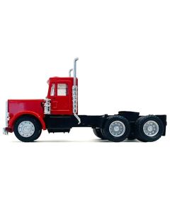 Promotex Peterbilt Short Day Cab Red HO Scale Model Truck - 3 Inches