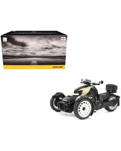 Can-Am Ryker Rally Sand Storm & Black 1/12 Scale Diecast Model Motorcycle