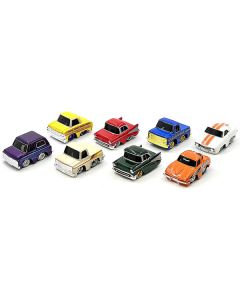 CarTuned Mainline 2025 Series 3 Diecast Car Set (8-Piece): Chevy Bel Air, Camaro, Impala & More!
