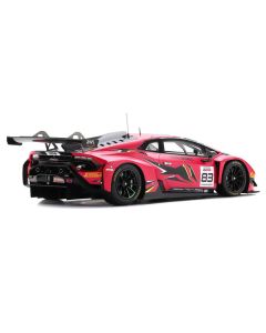 Spark Lamborghini Huracan GT3 Evo2 #83 Iron Dames 24H Spa 1/18 Scale Resin Model Car with Display Case