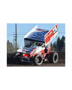 ACME 1/50 Winged Sprint Car #29 Bud Kaeding "Missile Motorsports" Diecast Model