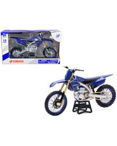 New Ray Yamaha YZ450F Dirt Bike 1/6 Scale Diecast Model - Blue & Black