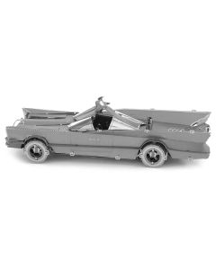 Metal Earth 1966 Classic TV Series Batmobile Steel Model Kit - MMS371 (3.5" x 1.34" x 0.87")