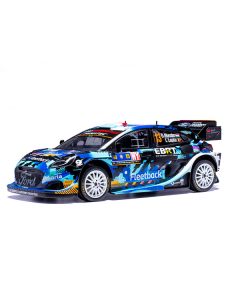 Ford Puma Rally1 #13 (Munster/Louka) Central European Rally - 1/18 Scale Diecast Model